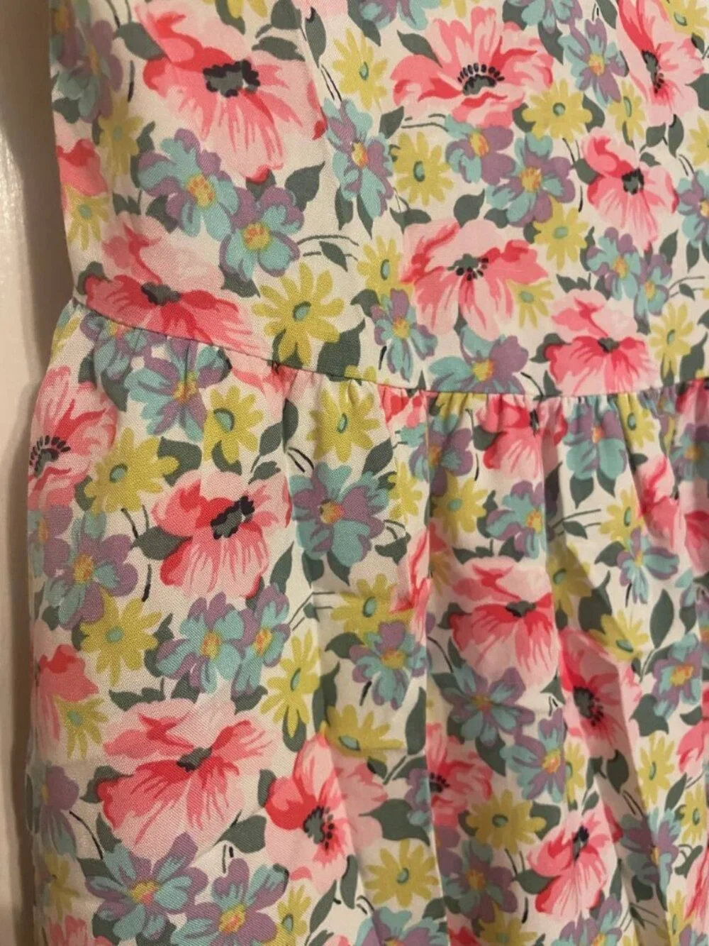 NWT GAP Girls Floral Ruffle Cap Sleeve Dress - Sweet Cottagecore & Soft Girl Vib